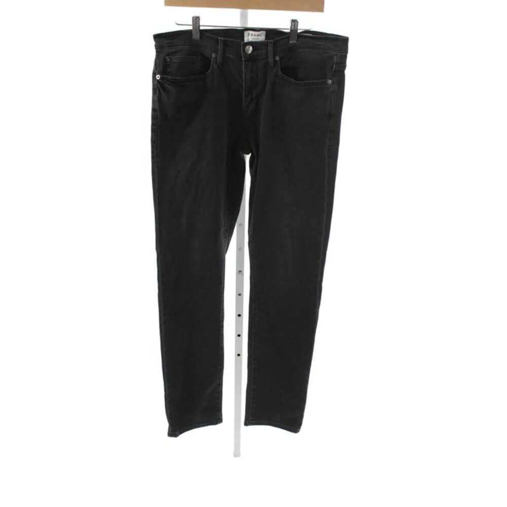 Frame Denim Men Skinny Gray Cotton Jeans Size 34